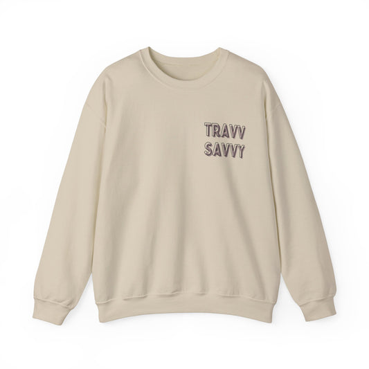 TravvSavvy Crewneck Sweatshirt